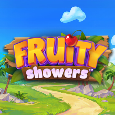 Logotipo do jogo Fruity Showers no Wplays Columbia Casino