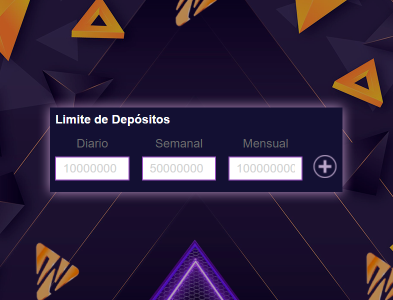 Fijar límites de depósito