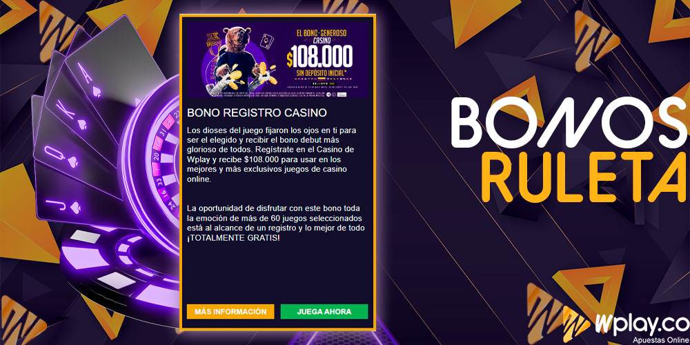 Bonificaciones por jugar a la ruleta