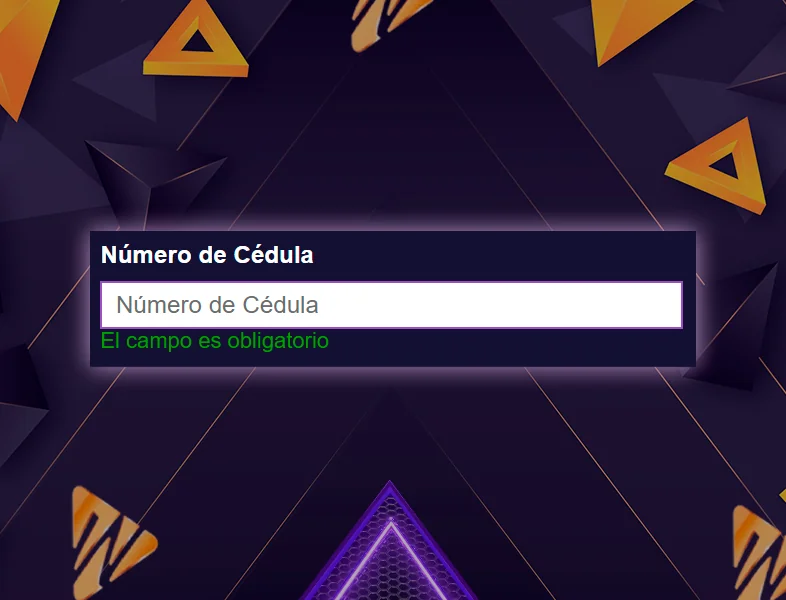 Introducir el código de identificación