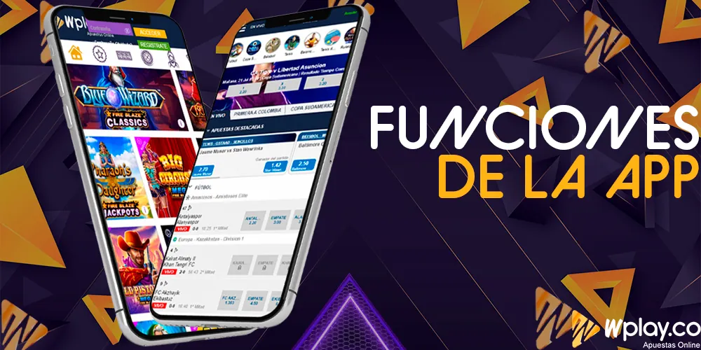 Funciones y características de la W Play apk