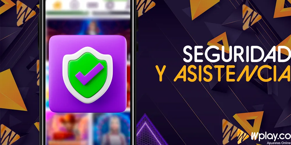 Seguridad y asistencia en la aplicación móvil WPlay
